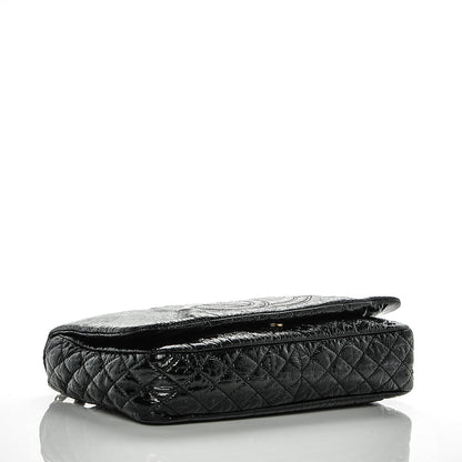 Chanel Vinyl Medium Rock and Chain Flap Black 4 of 7