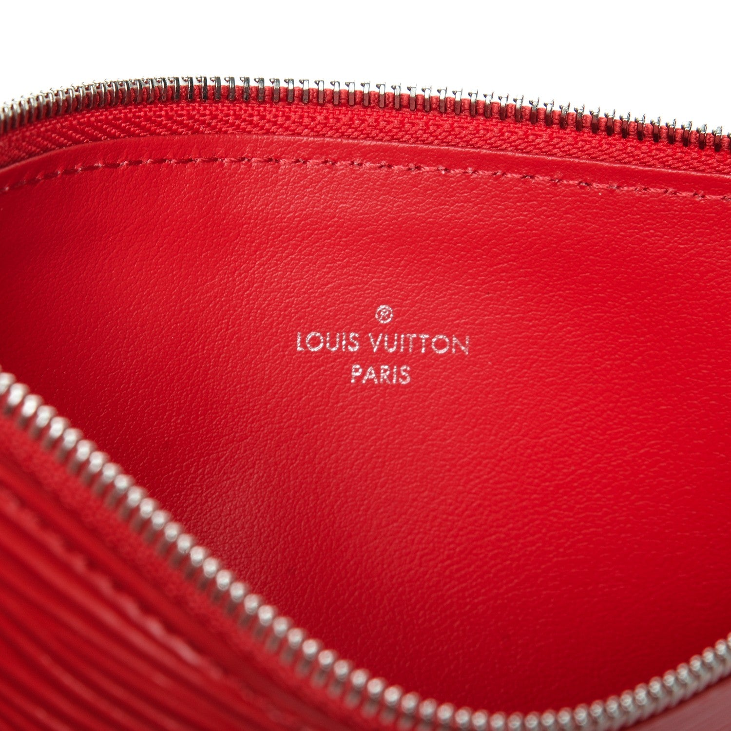 Louis Vuitton Epi Felicie Chain Wallet Zippered Insert 6 of 6