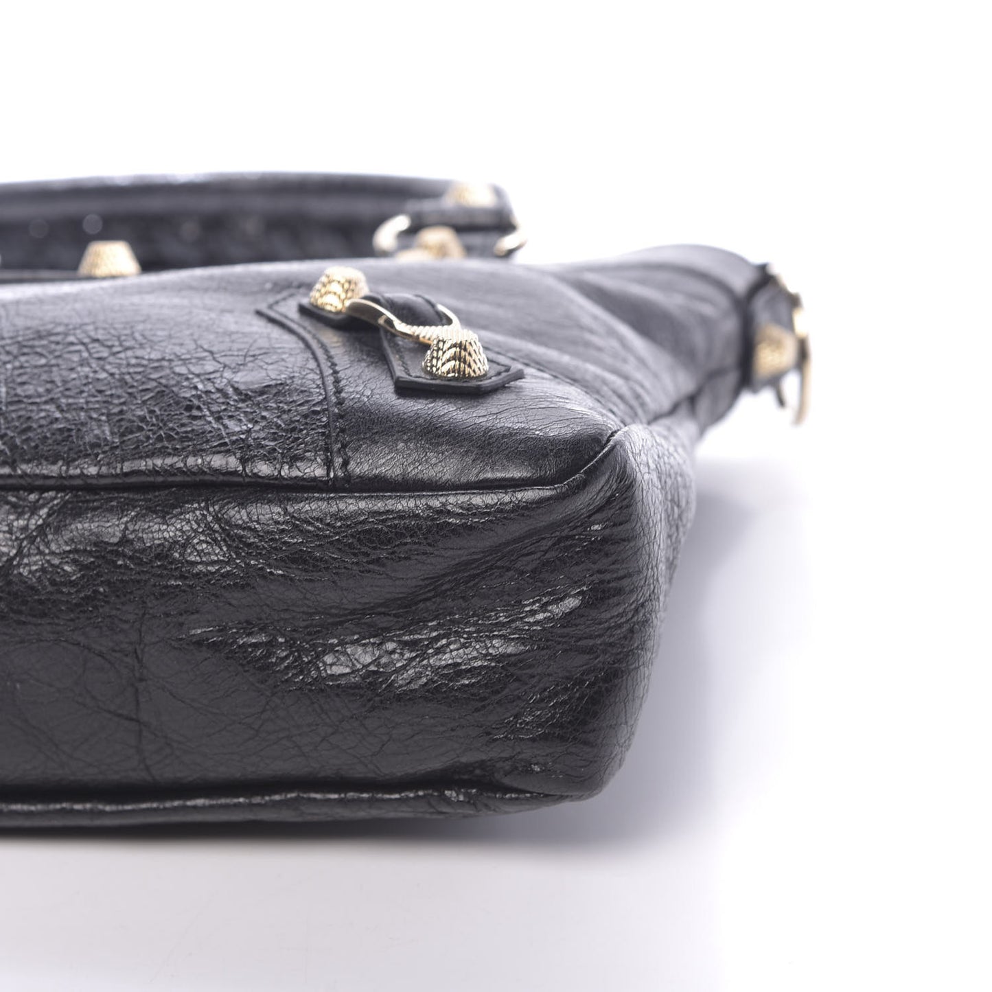 Agneau Giant 12 Gold Hardware Town Black