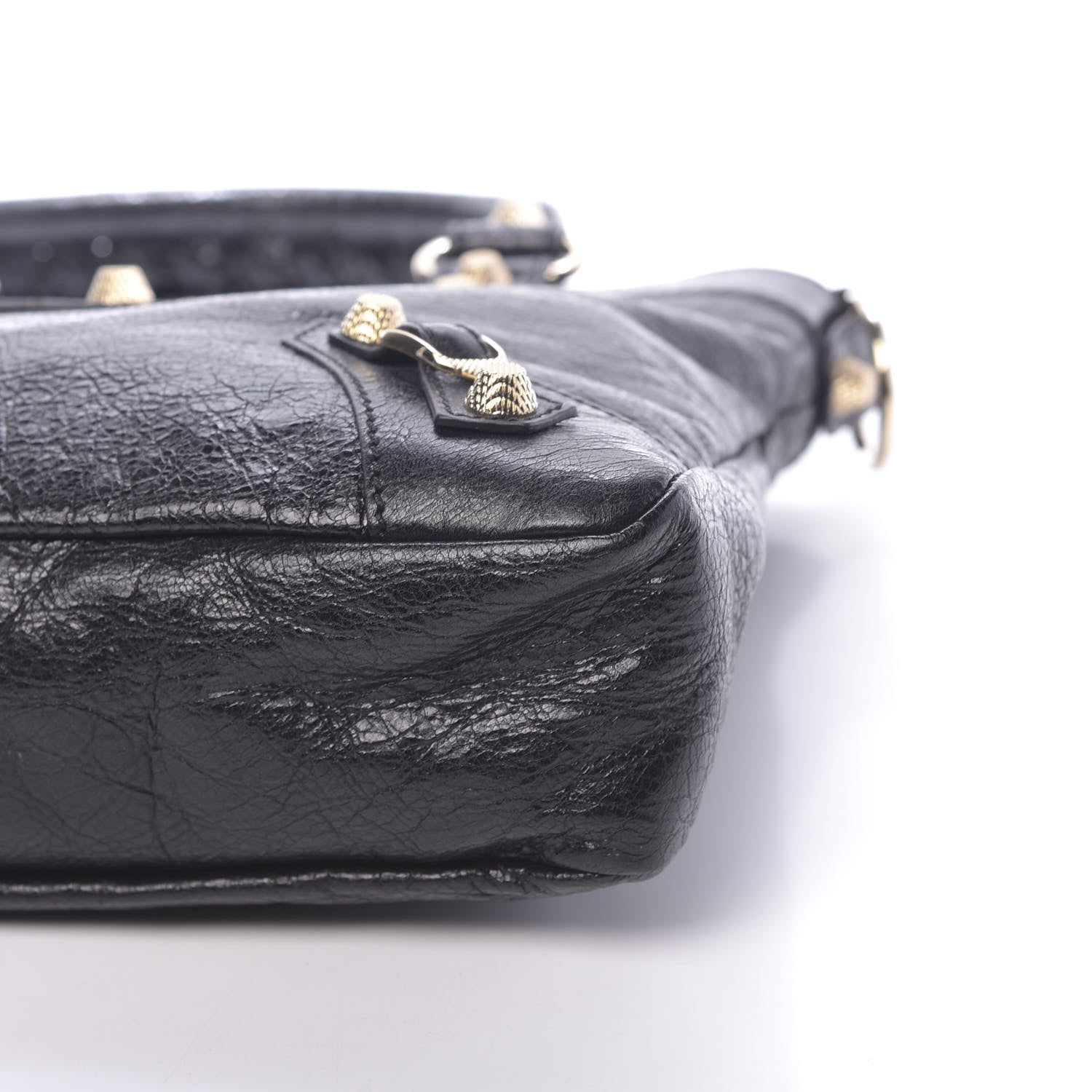 Balenciaga Agneau Giant 12 Gold Hardware Town Black 9 of 10
