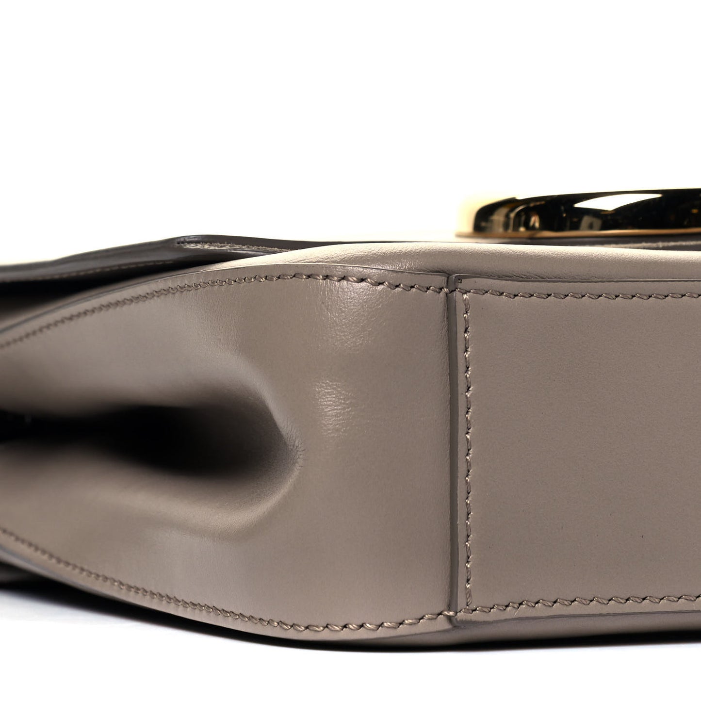 Calfskin Small C Double Carry Motty Grey