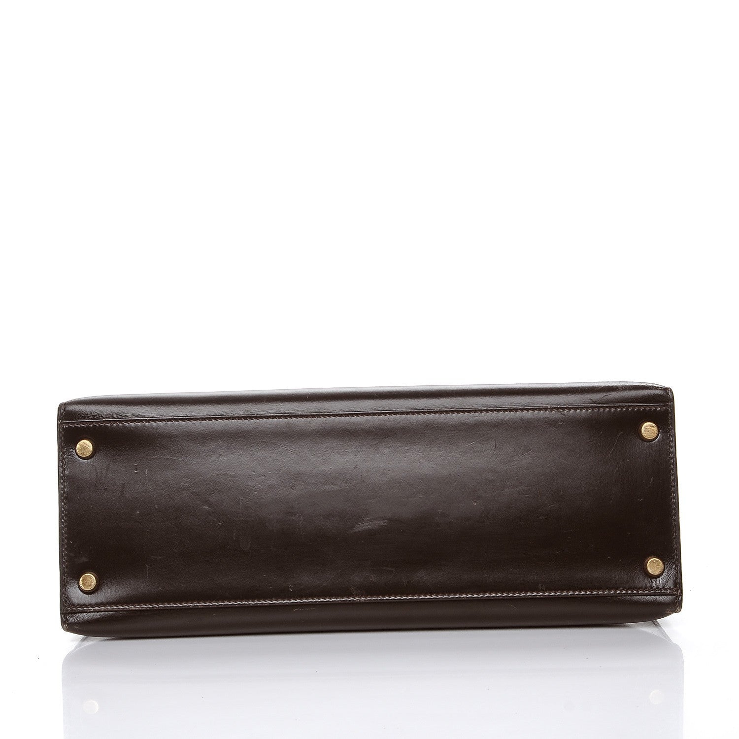 Hermes Box Kelly Sellier 32 Chocolate 6 of 30