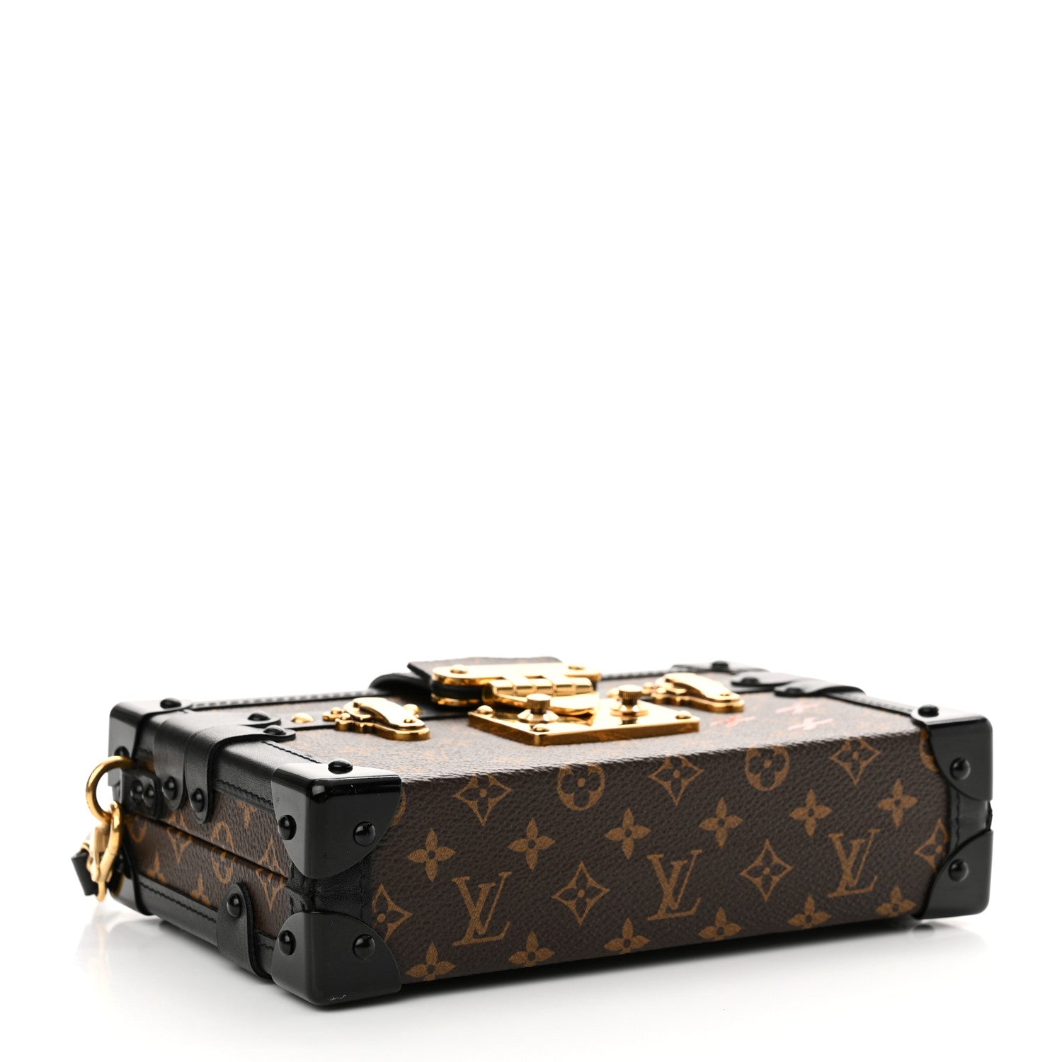Louis Vuitton Monogram Petite Malle Black 4 of 10
