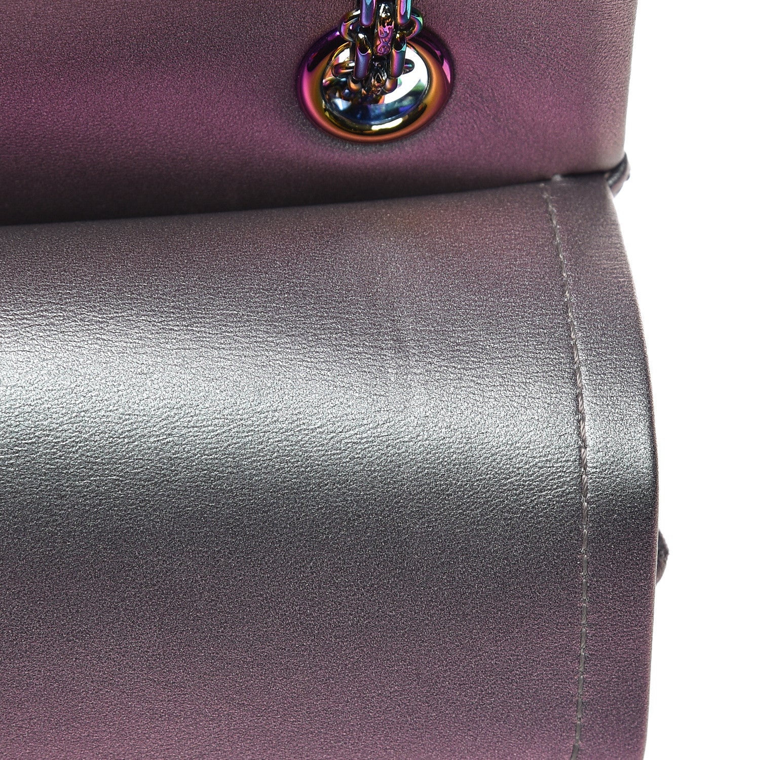 Chanel Iridescent Lambskin Quilted 2.55 Reissue 226 Flap Light Purple 12 of 13