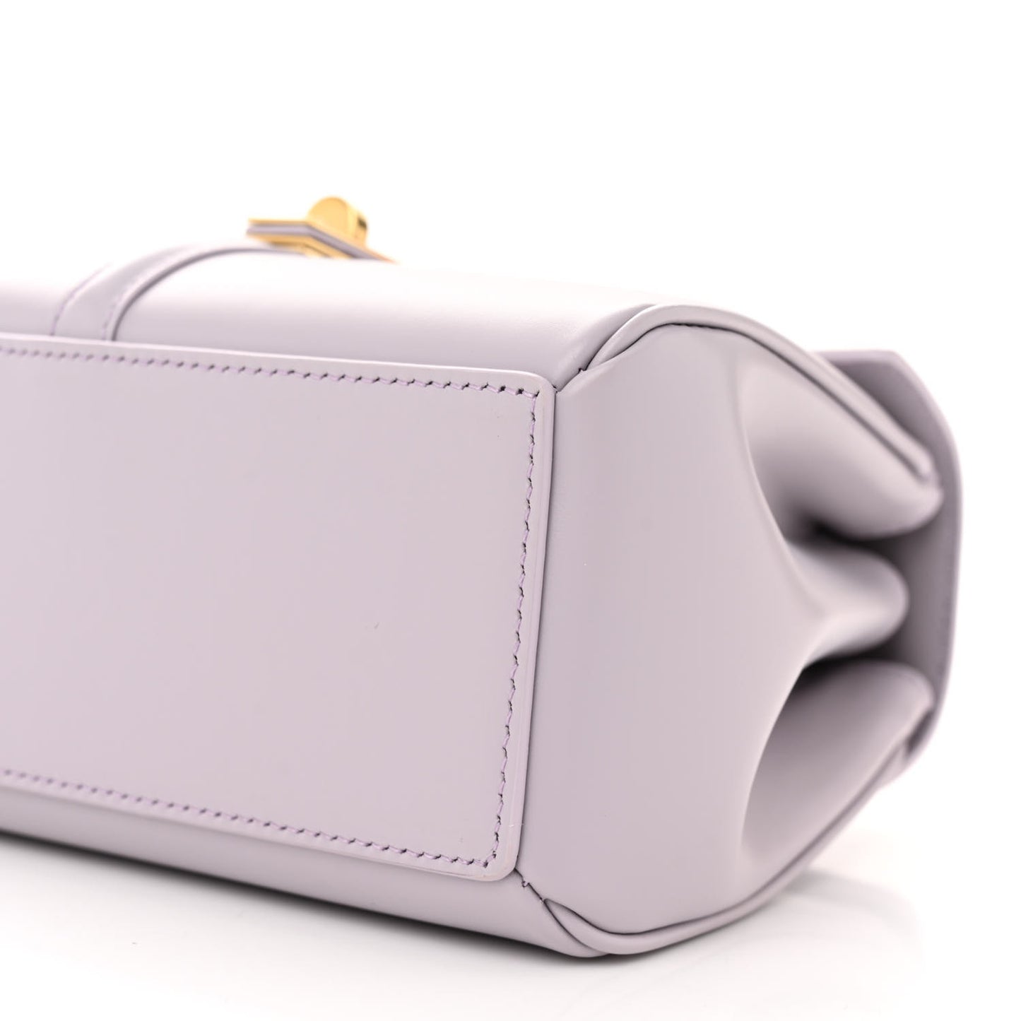 Satinated Calfskin Mini 16 Top Handle Bag Lilac