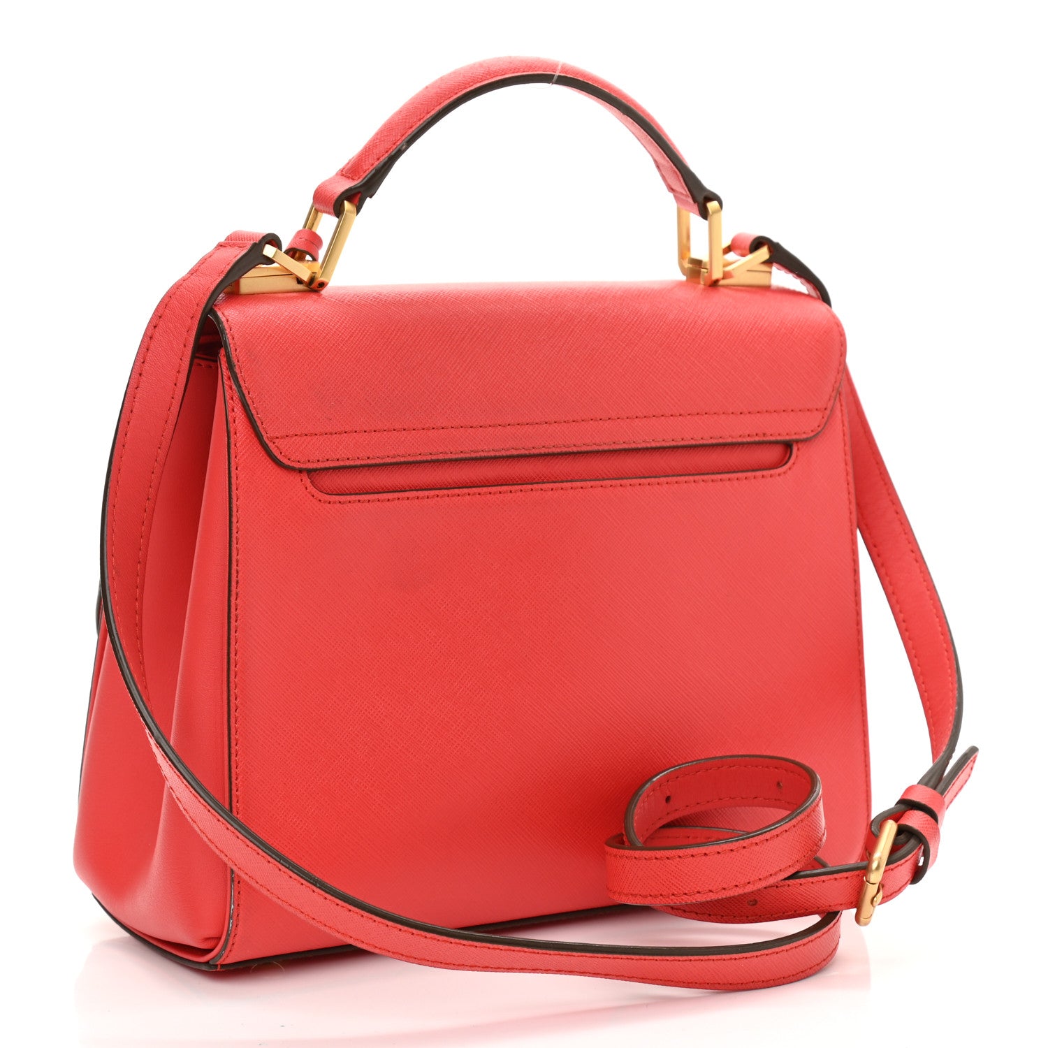 MCM Saffiano Top Handle Crossbody 3 of 12