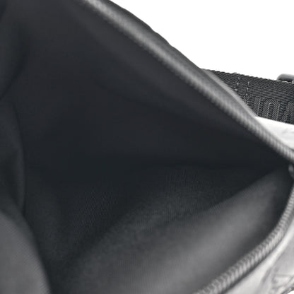 Louis Vuitton Calfskin Shadow Monogram Duo Slingbag Black 5 of 10