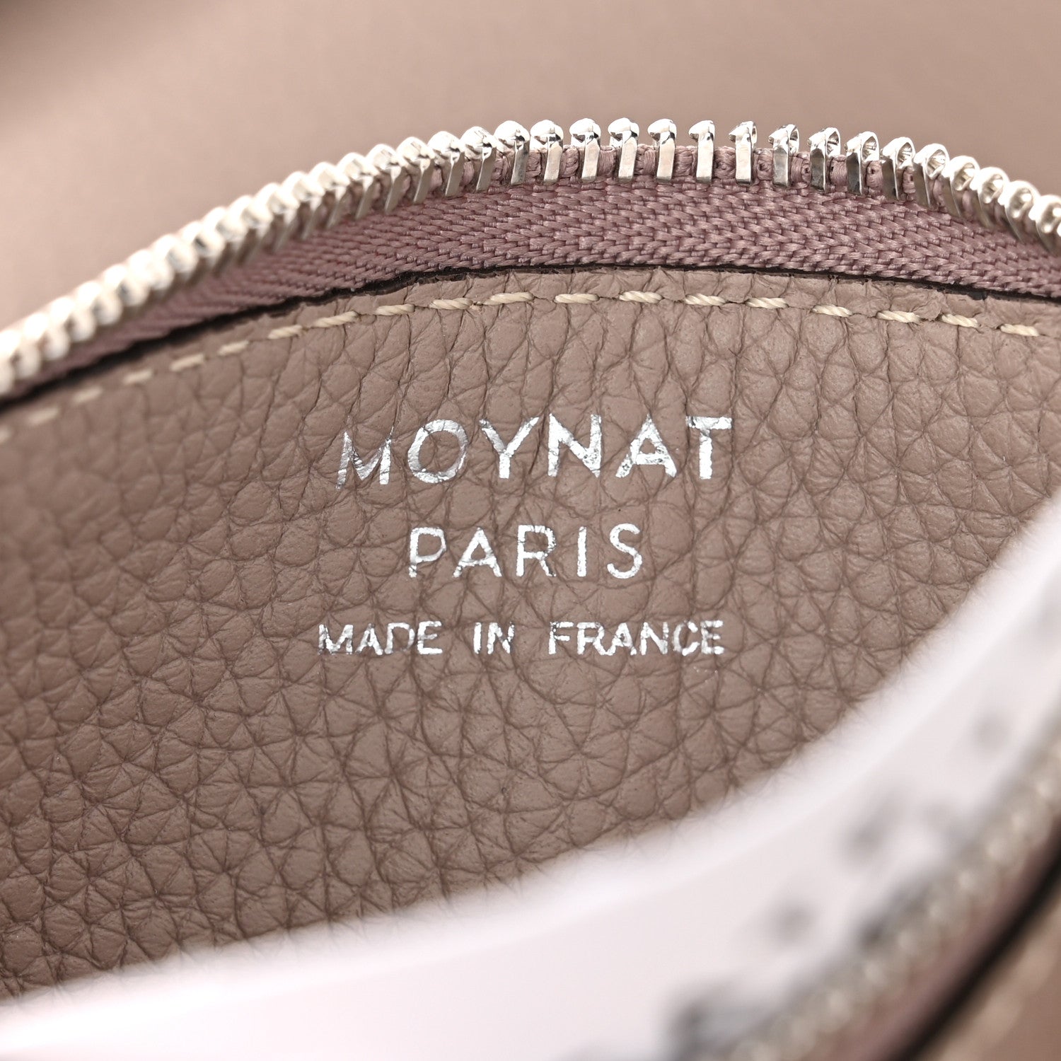 Moynat Taurillon Blush Flori PM 7 of 11