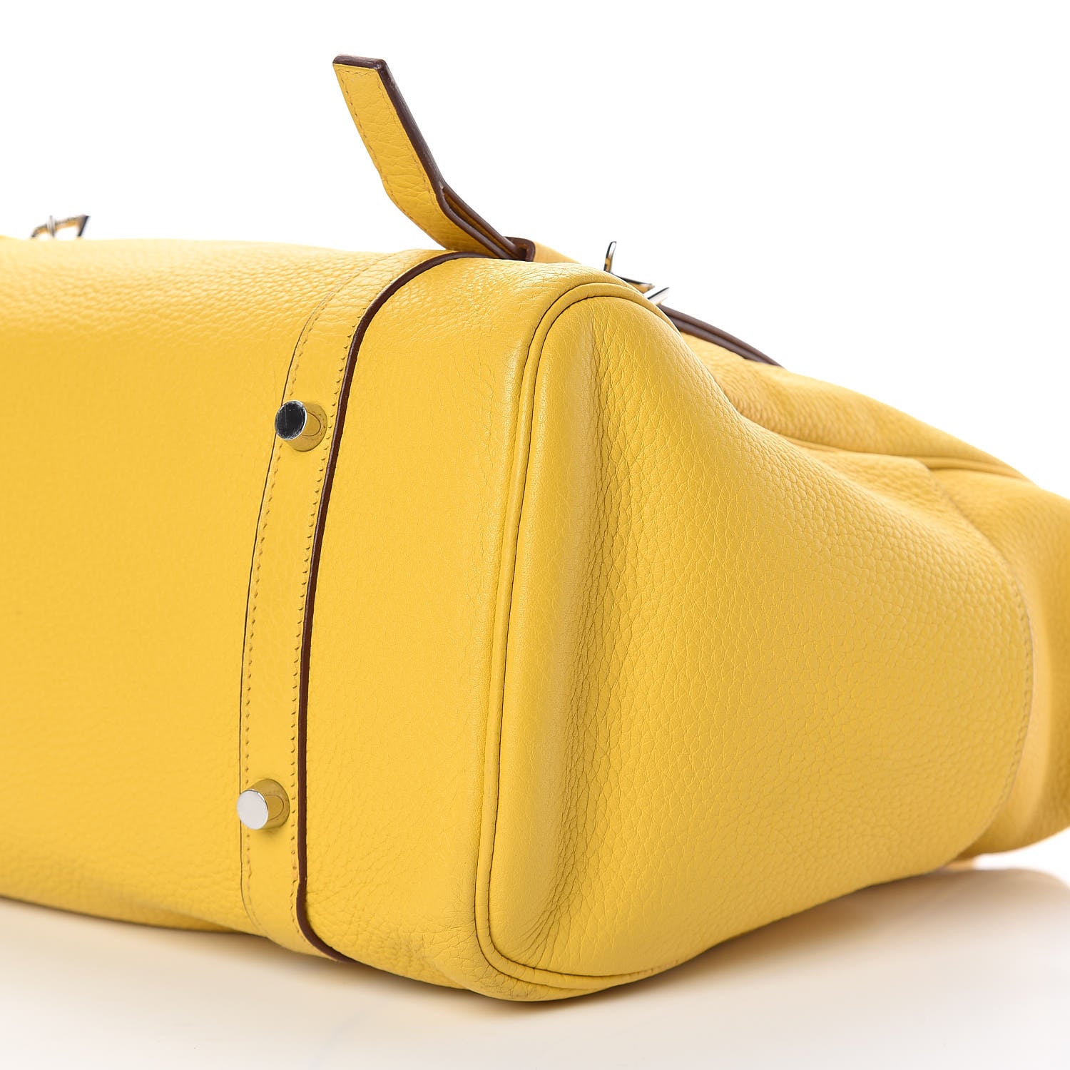 Hermes Taurillon Clemence Sac Purseangle 35 Soleil 6 of 10