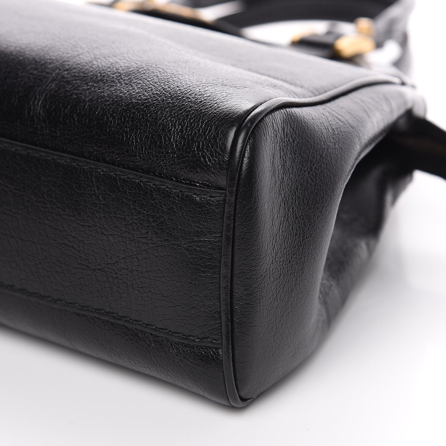 Gucci Calfskin Medium Re(Belle) Top Handle Bag Black 8 of 9