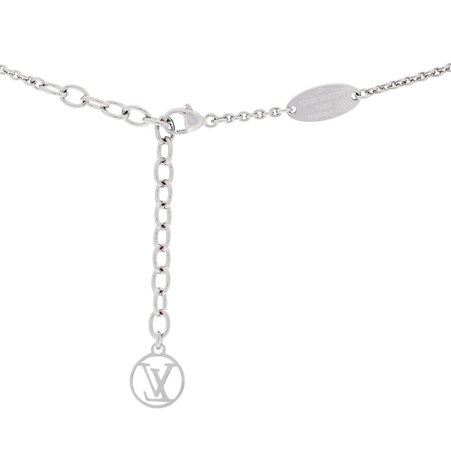 Metal Essential V Supple Necklace Silver