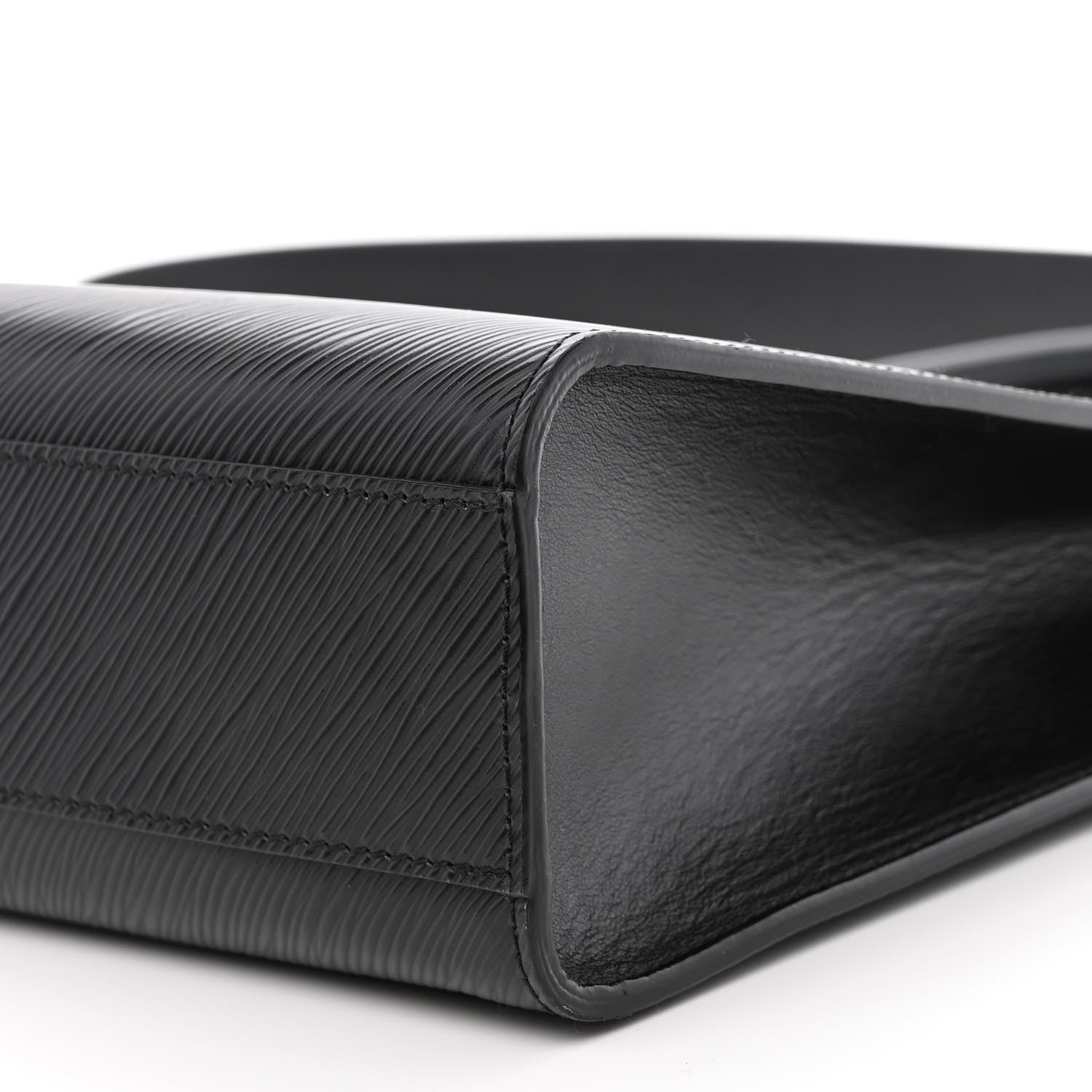 Louis Vuitton Epi Sac Plat PM Black 9 of 10