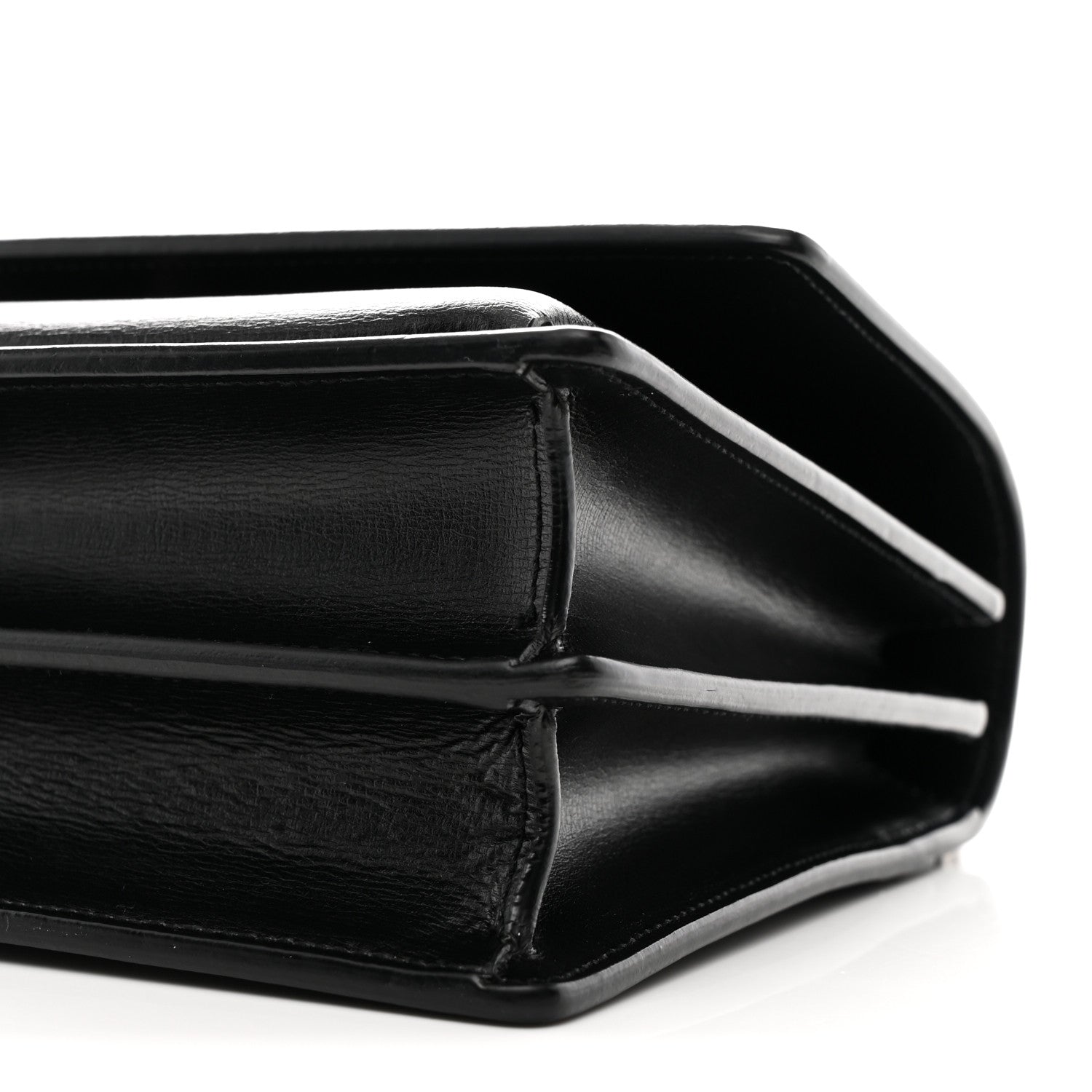 Saint Laurent Calfskin Medium Monogram Sunset Black 10 of 10