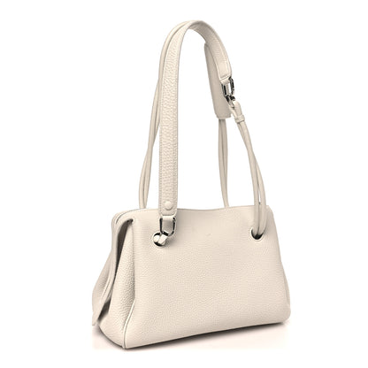 Loewe Supple Grained Calfskin Small Madrid Bag Soft White 3 of 10
