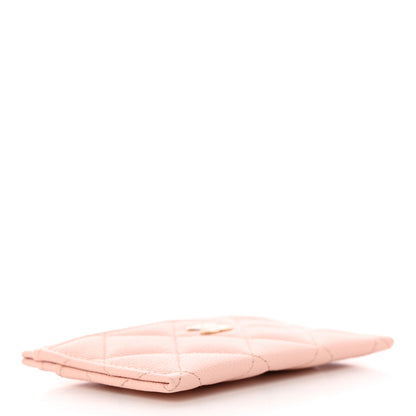 Chanel Caviar Quilted Card Holder Light Pink 4 of 8