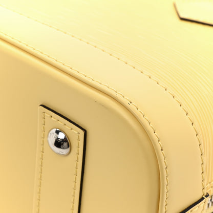 Louis Vuitton Epi Alma BB Jaune Plume 11 of 11