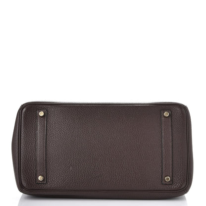 Hermes Togo Birkin 35 Chocolate 6 of 38