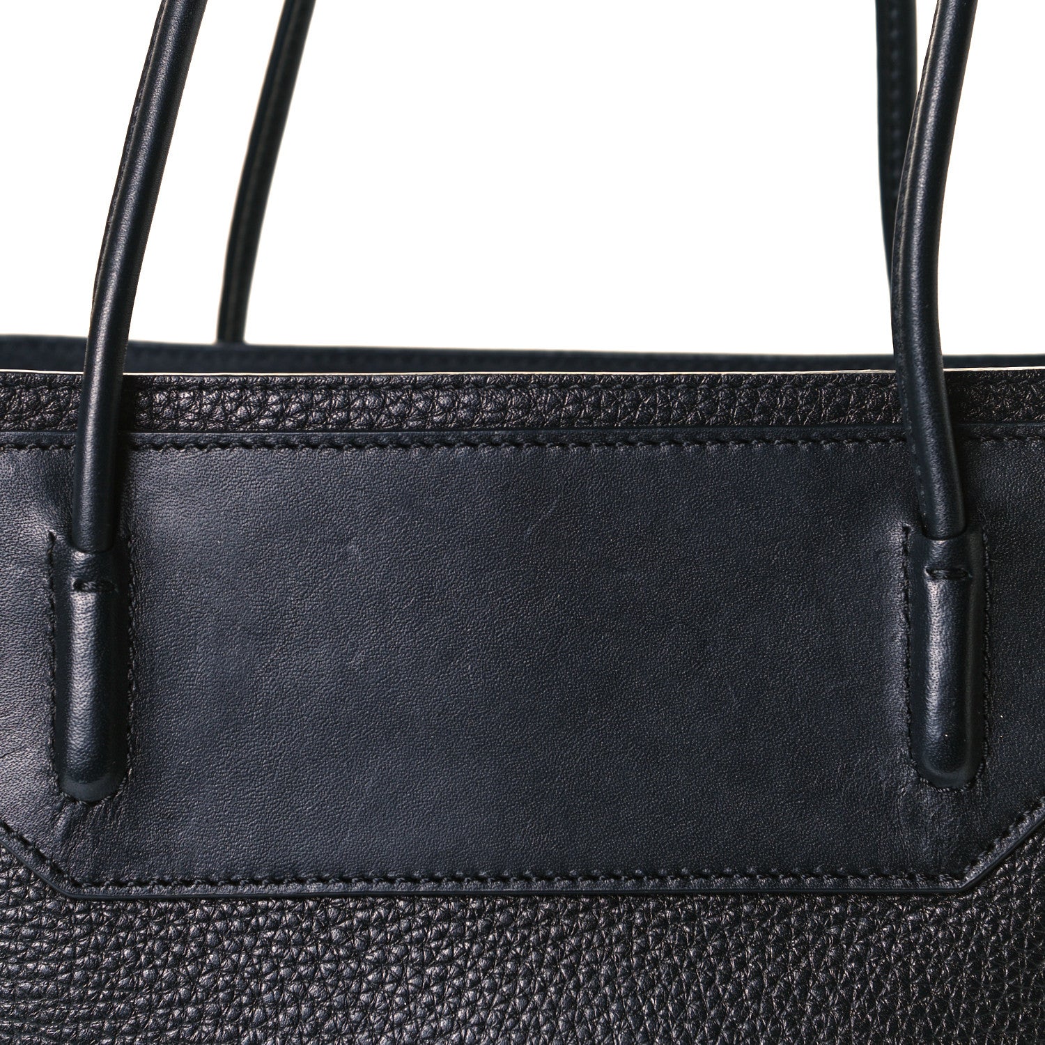 Alexander Wang Pebbled Calfskin Large Prisma Skeletal Tote Black Silver Hardware 19 of 20