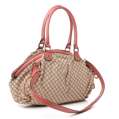 Gucci Diamante Medium Sukey Boston Pink 2 of 12