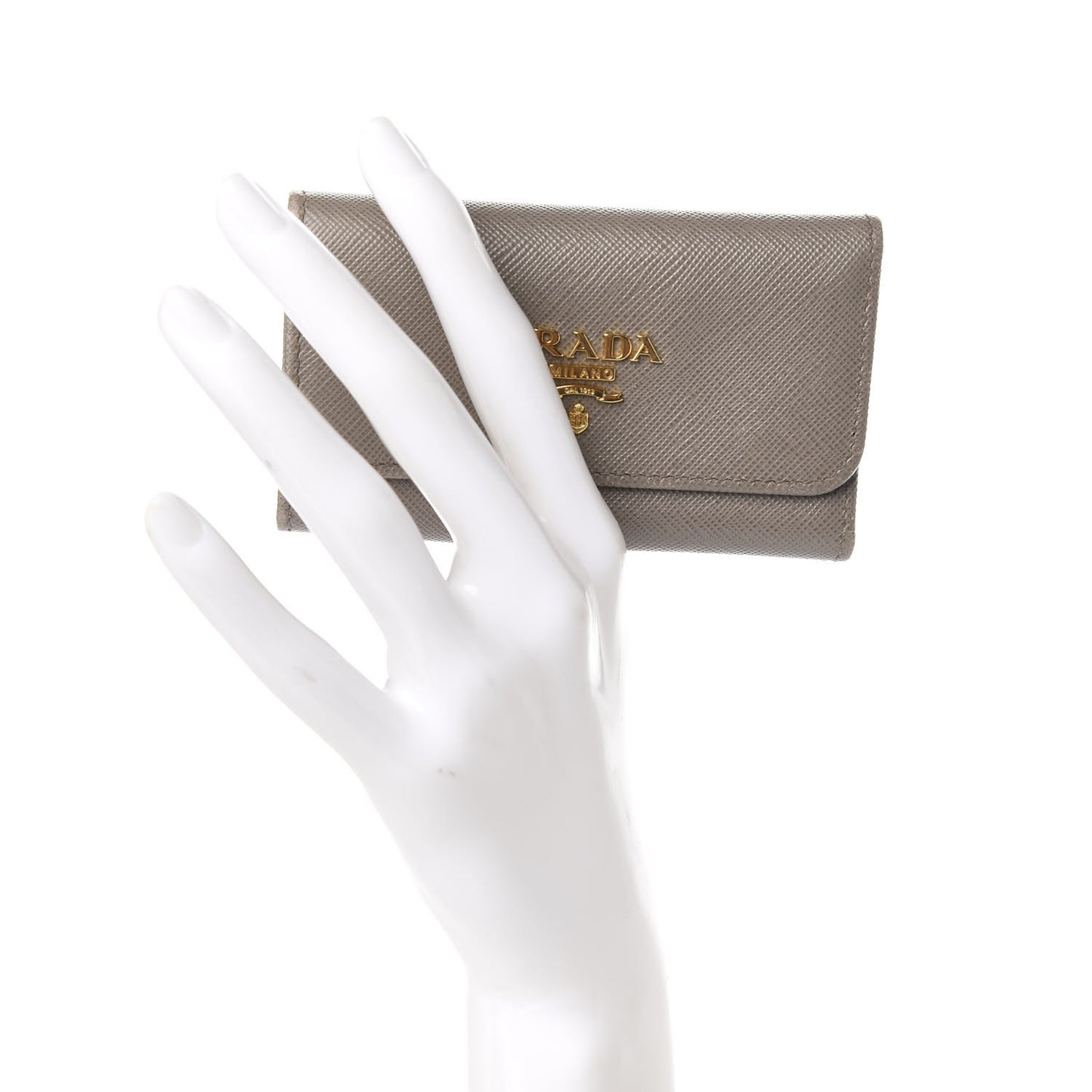 Saffiano Metal 6 Key Holder