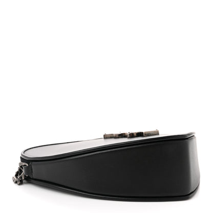 Saint Laurent Calfskin Small Monogram Love Shoulder Bag Black 5 of 12