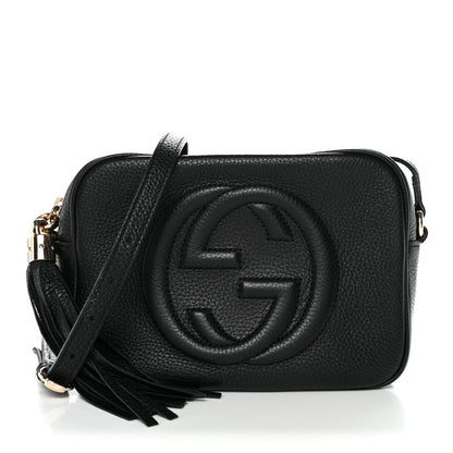 Gucci Pebbled Calfskin Small Soho Disco Bag Black 1 of 12