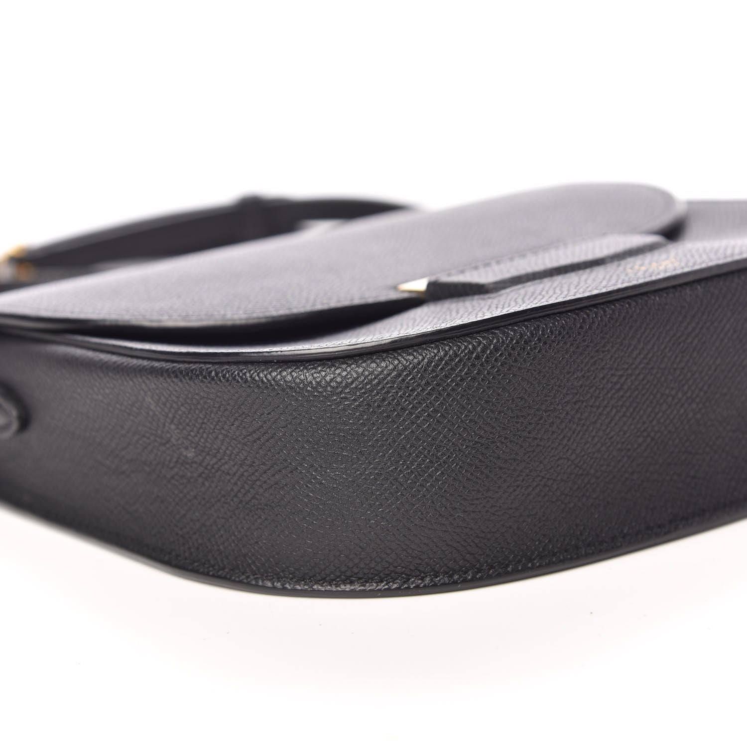 Celine Grained Calfskin Small Trotteur Black 8 of 9
