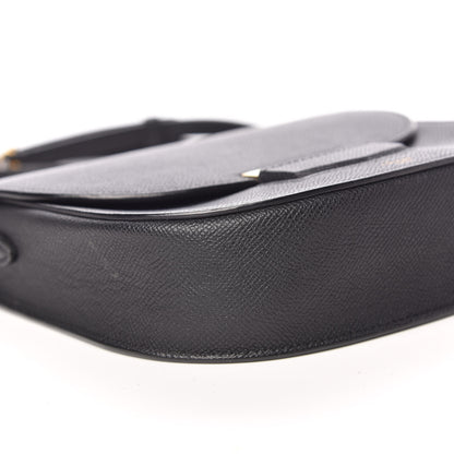Celine Grained Calfskin Small Trotteur Black 8 of 9