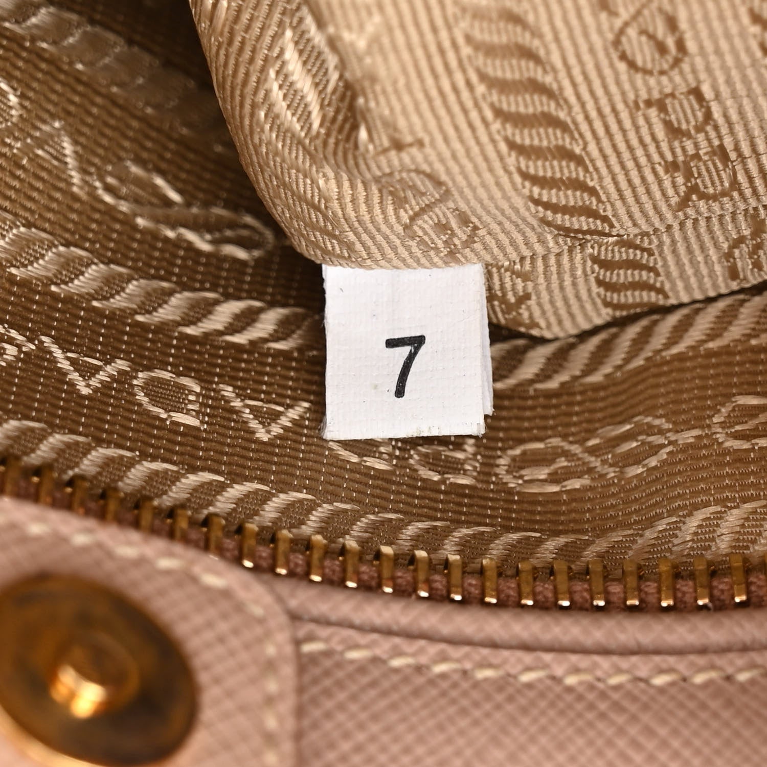 Prada Saffiano Medium Galleria Double Zip Tote Cammeo 7 of 9