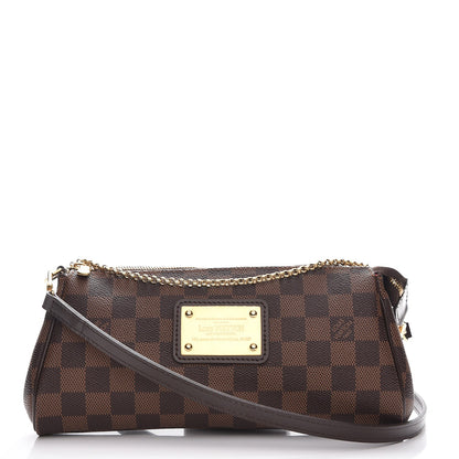 Louis Vuitton Damier Ebene Eva Clutch 1 of 8