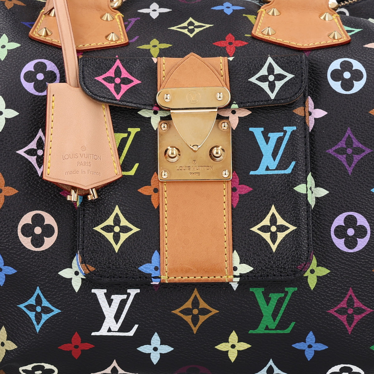 Monogram Multicolor Speedy 30 Black
