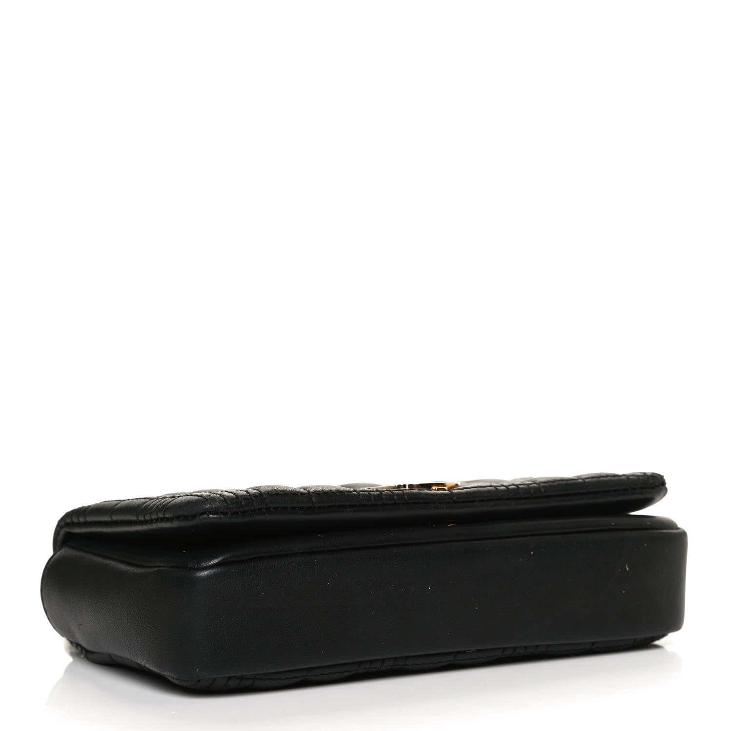 Burberry Grainy Calfskin Quilted Mini Lola Bag Black 4 of 10