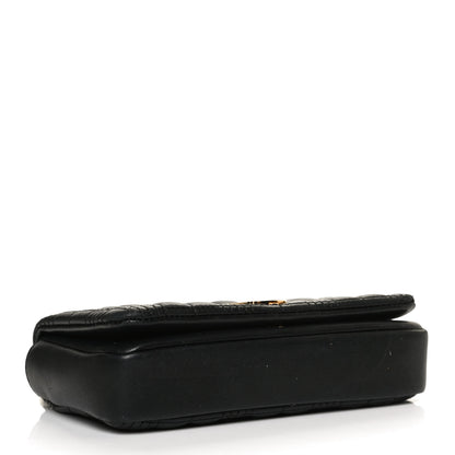 Burberry Grainy Calfskin Quilted Mini Lola Bag Black 4 of 10
