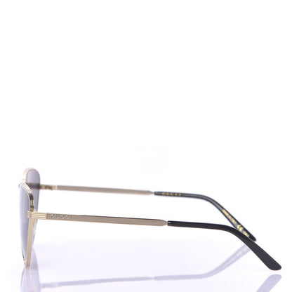 Gucci Cat Eye Sunglasses GG0803S Gold 3 of 7