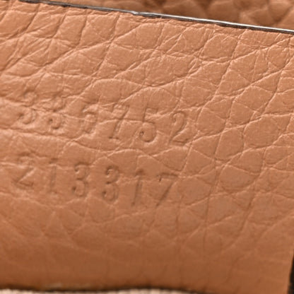 Gucci Pebbled Calfskin Medium Soho Flap Crossbody Camelia 7 of 14