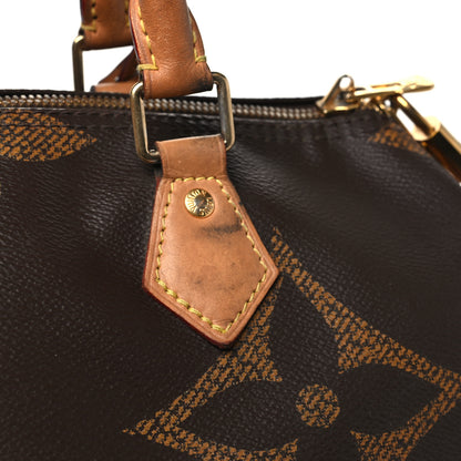 Louis Vuitton Reverse Monogram Giant Speedy Bandouliere 30 11 of 15