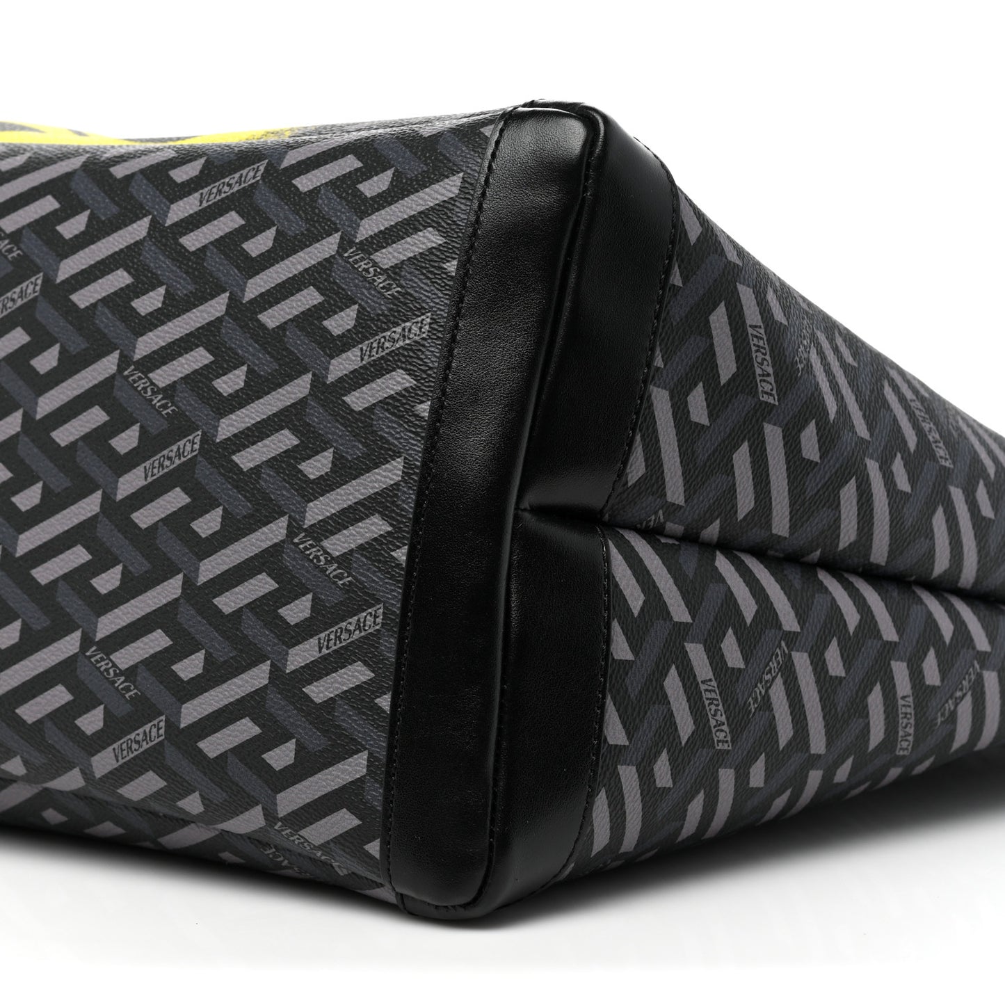 Calfskin Monogram Smile Medusa Tote Multicolor