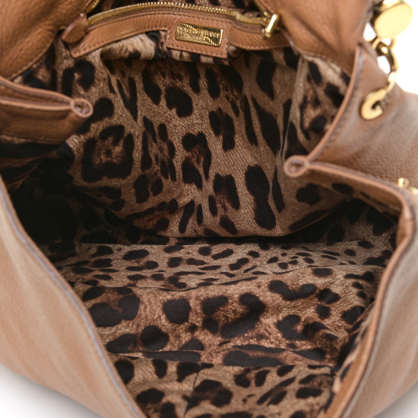 Grained Deerskin Large Miss Sicily Satchel