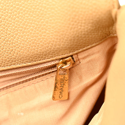 Chanel Caviar Timeless CC Tote Beige 11 of 12
