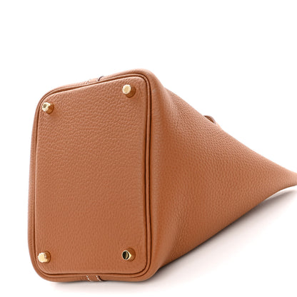 Hermes Taurillon Clemence Picotin Lock 18 PM Gold 10 of 10