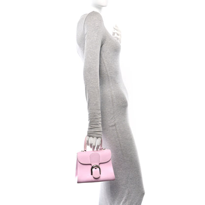Delvaux Grained Calfskin Mini Brillant Satchel Nakuru 2 of 12