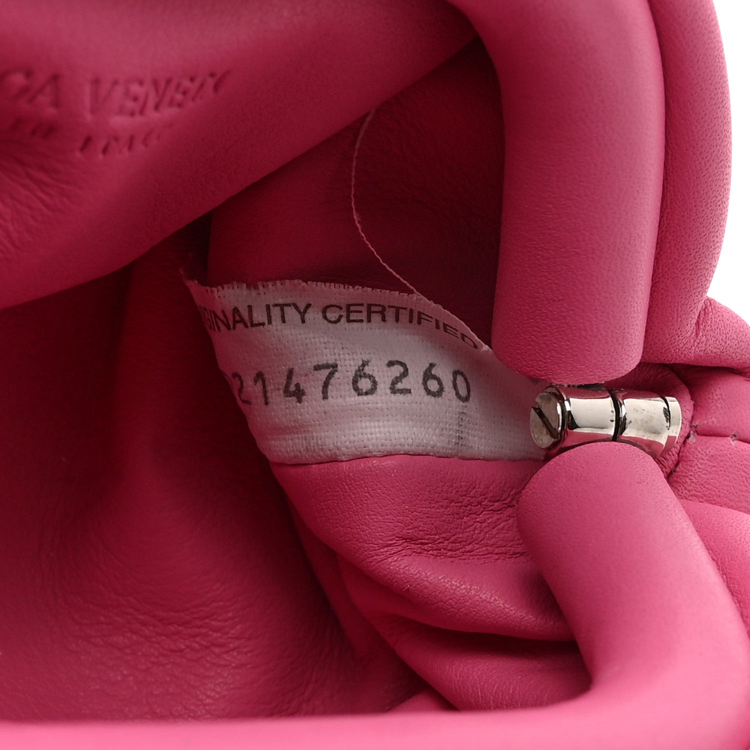Bottega Veneta Butter Calfskin Coin Purse Pink 8 of 11