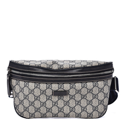 Gucci GG Supreme Monogram Belt Bag Navy 1 of 11