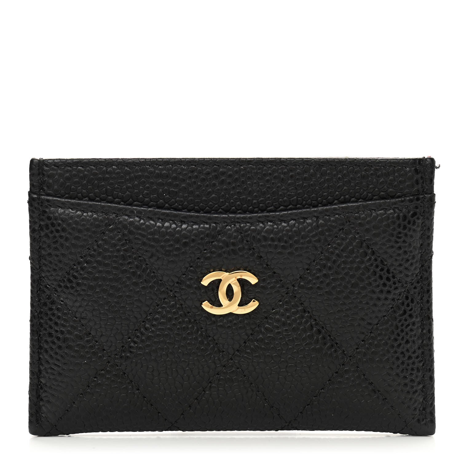 Chanel Caviar Quilted Card Holder Black 1 of 19