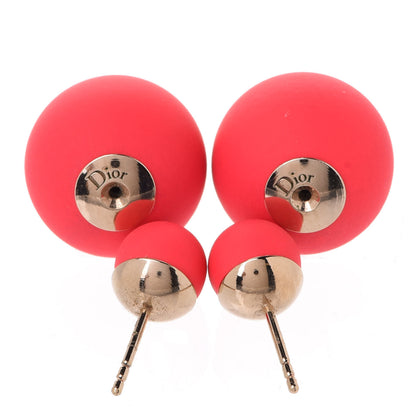 Christian Dior Mise En Dior Tribal Earrings Matte Pink 3 of 4