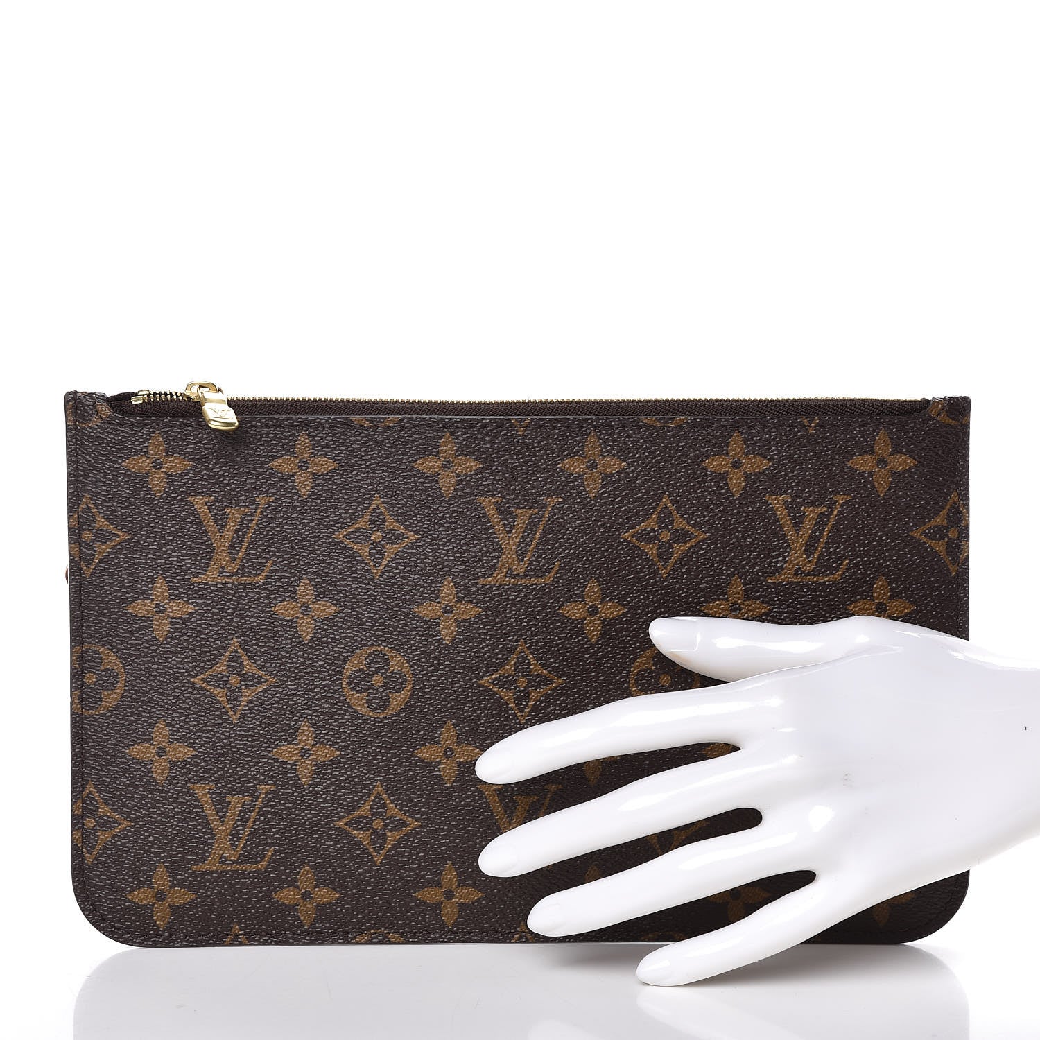 Louis Vuitton Monogram Neverfull MM GM Pochette 2 of 6