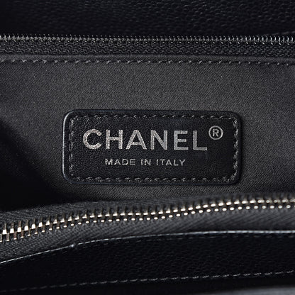 Chanel Caviar Quilted Grand Shopping Tote GST Black 6 of 14