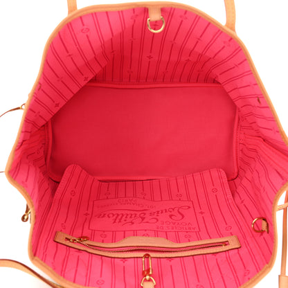 Louis Vuitton Monogram Roses Neverfull MM 5 of 11