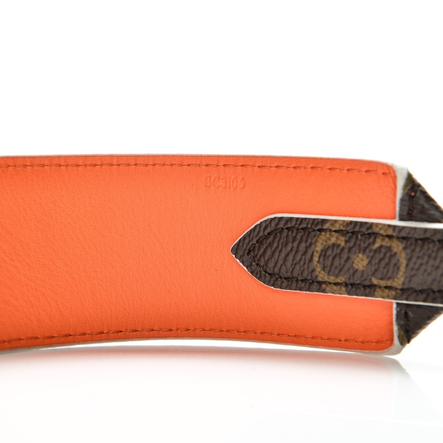 Louis Vuitton Monogram Bandouliere Shoulder Strap Orange 4 of 4