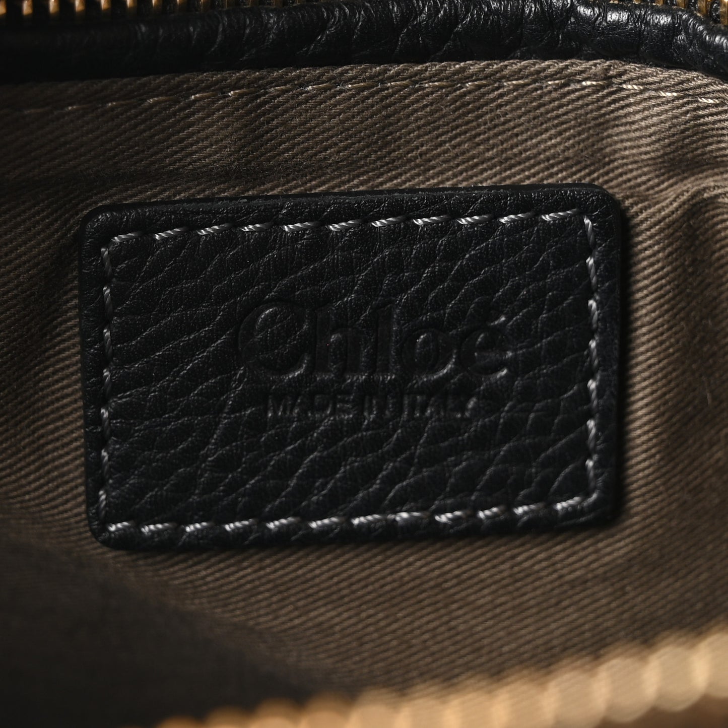 Calfskin Small Marcie Satchel Black